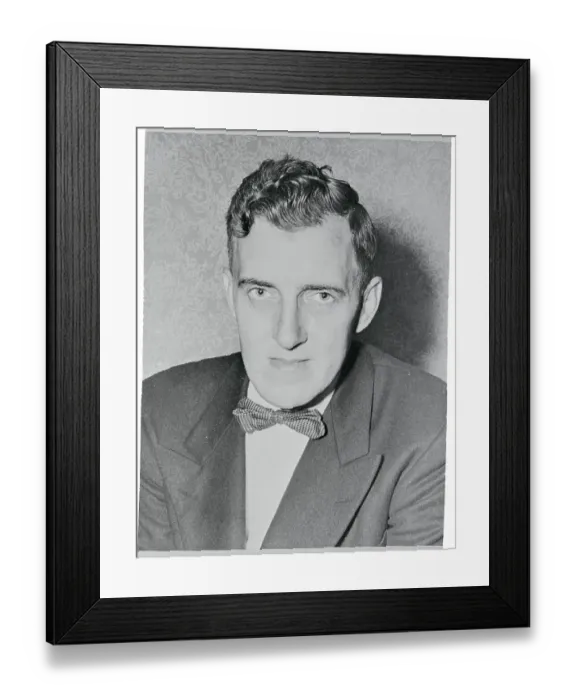 Framed Print : Portrait of Edmunds Muskie Framed Print : Portrait of Edmunds Muskie