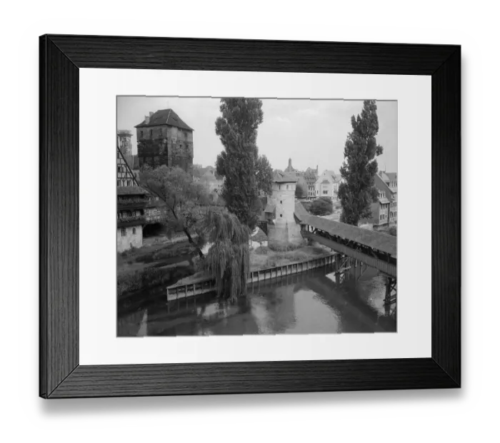 Framed Print : Nurnberg After Restoration Framed Print : Nurnberg After Restoration