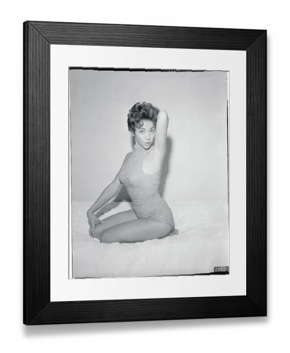 Framed Print : Rita Moreno Posing for the Camera Framed Print : Rita Moreno Posing for the Camera