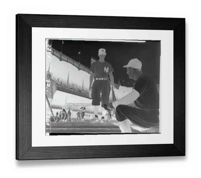 Framed Print : Billy Martin and Casey Stengel Framed Print : Billy Martin and Casey Stengel