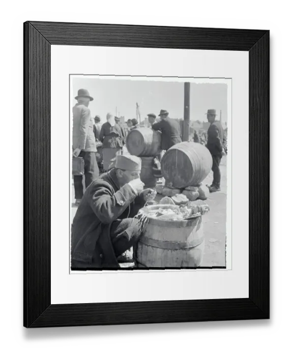 Framed Print : Market Scene for Slovovitz Drink Framed Print : Market Scene for Slovovitz Drink