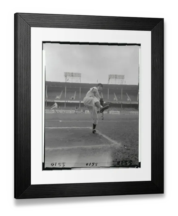 Framed Print : Portrait of Sandy Koufax Framed Print : Portrait of Sandy Koufax