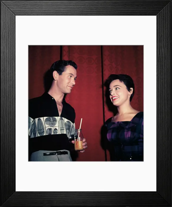 Framed Print : Johnny Carson and Jill Corey on Stage Framed Print : Johnny Carson and Jill Corey on Stage