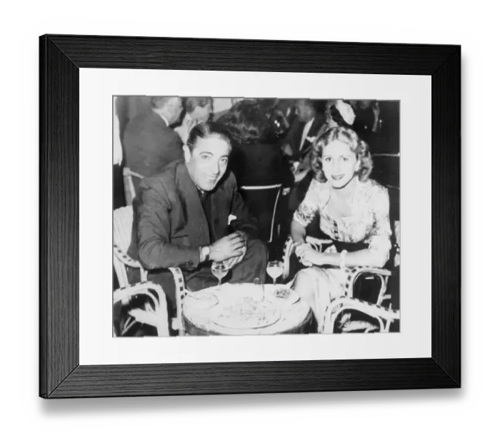 Framed Print : Aristotle and Athina Onassis Framed Print : Aristotle and Athina Onassis