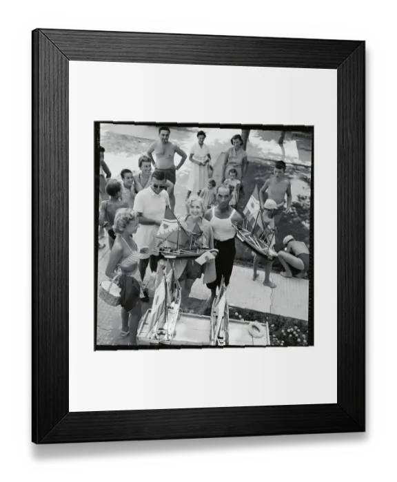 Framed Print : Ambassador Clare B. Luce at Film Festival