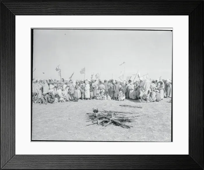 Framed Print : Smaala Tribe Surrendering Their Arms Framed Print : Smaala Tribe Surrendering Their Arms