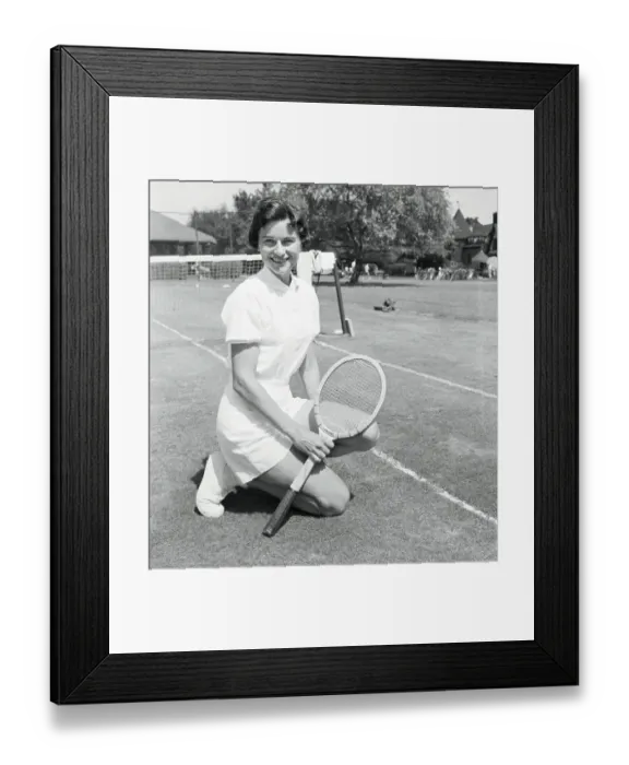 Framed Print : Portrait of Nancy Chaffee Kiner