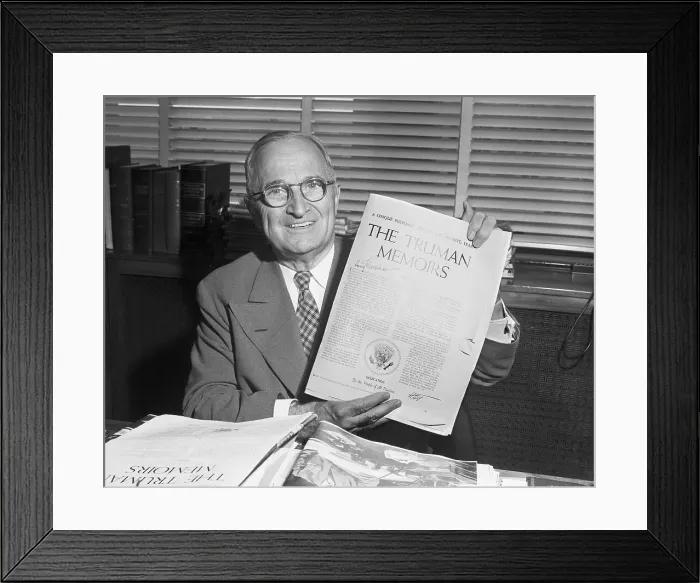 Framed Print : Harry Truman Framed Print : Harry Truman