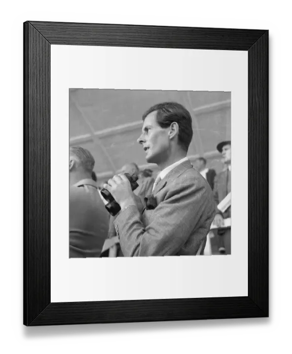 Framed Print : Portrait of Peter Townsend Framed Print : Portrait of Peter Townsend