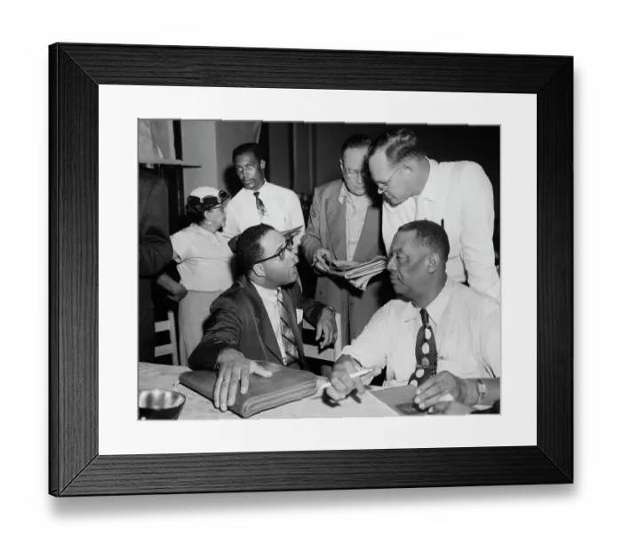 Framed Print : Emmett Till Murder Trial Framed Print : Emmett Till Murder Trial
