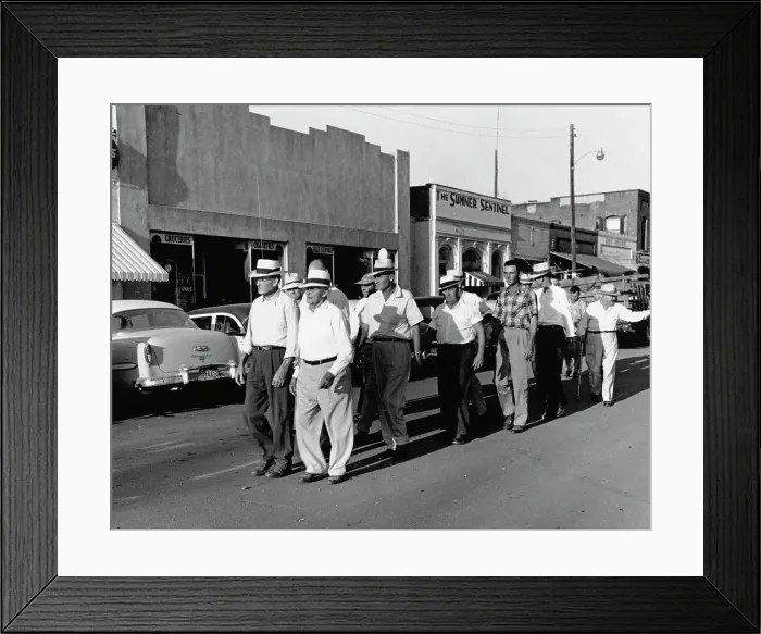 Framed Print : Emmett Till Murder Trial Framed Print : Emmett Till Murder Trial
