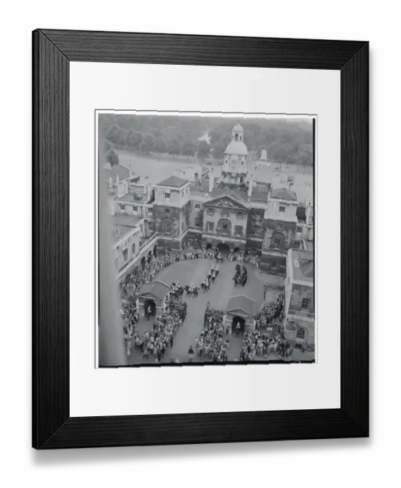 Framed Print : Spectators at the Changing of the Guard Framed Print : Spectators at the Changing of the Guard