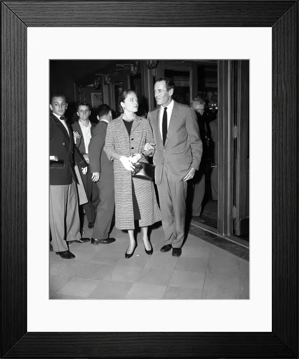Framed Print : Mr. and Mrs. Henry Fonda Framed Print : Mr. and Mrs. Henry Fonda