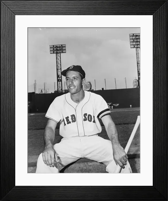 Framed Print : Outfielder Jim Piersall Framed Print : Outfielder Jim Piersall