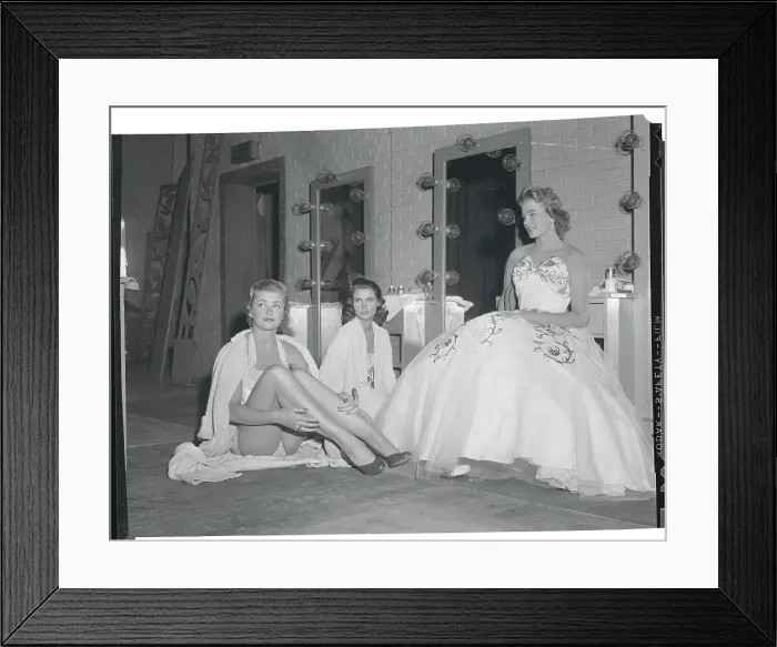 Framed Print : Hillevi Rombin with Solveig Borstad and Miriam Stevenson Framed Print : Hillevi Rombin with Solveig Borstad and Miriam Stevenson