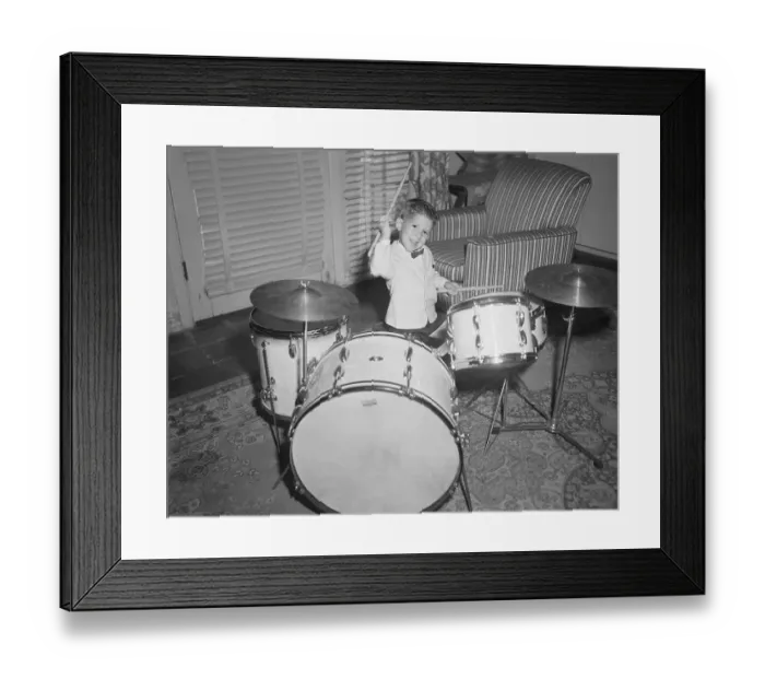 Framed Print : Keith Thieodeaux Playing the Drums Framed Print : Keith Thieodeaux Playing the Drums