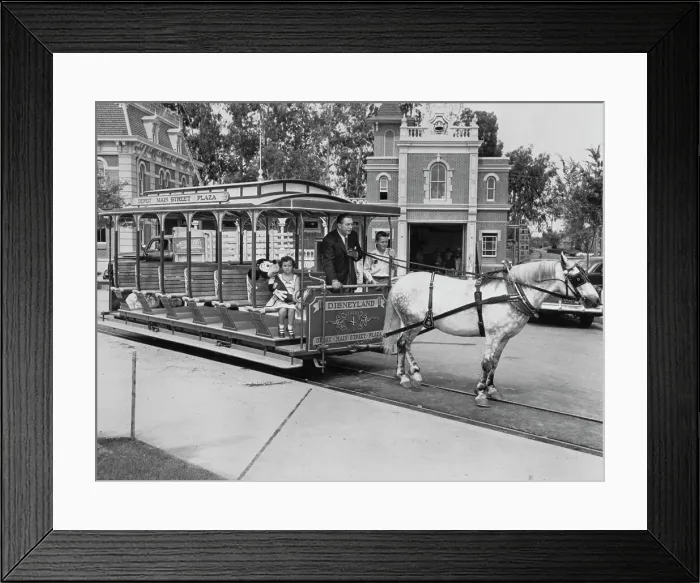 Framed Print : Disneyland Preview, 1955