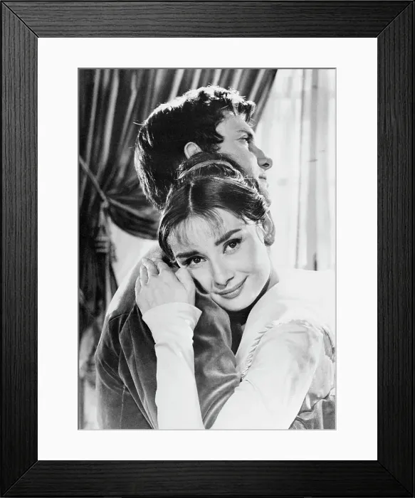 Framed Print : Audrey Hepburn and Jeremy Brett in War and Peace Framed Print : Audrey Hepburn and Jeremy Brett in War and Peace