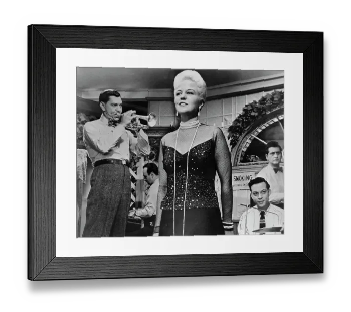 Framed Print : Peggy Lee and Jack Webb in Pete Kelly's Blues Framed Print : Peggy Lee and Jack Webb in Pete Kelly's Blues