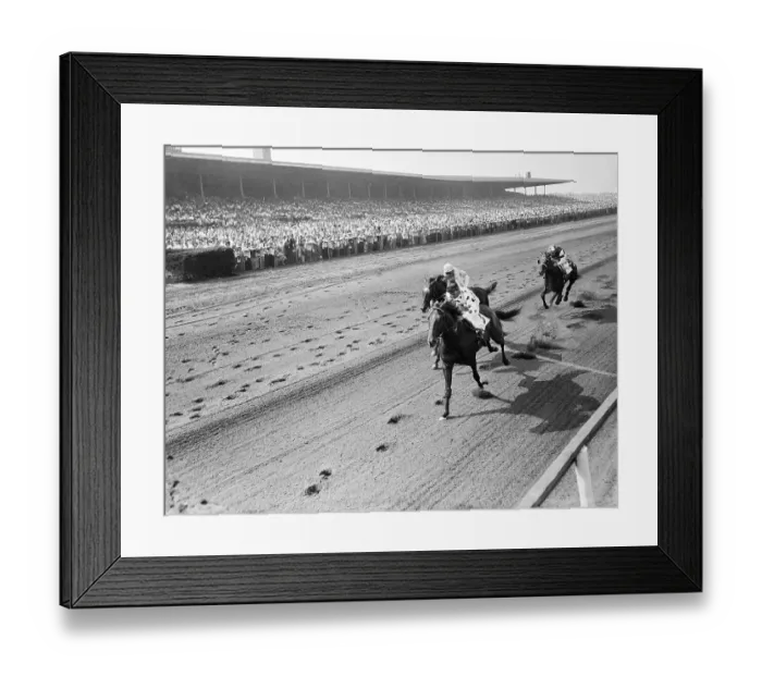 Framed Print : Horses Running in A Race Framed Print : Horses Running in A Race