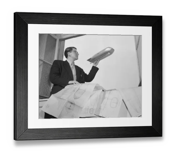 Framed Print : New Zeppelin Invented by Gerhard Gembe Framed Print : New Zeppelin Invented by Gerhard Gembe