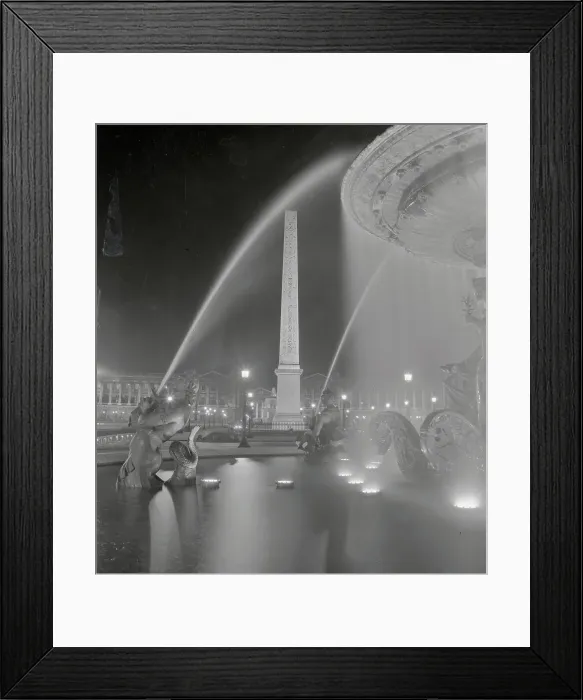 Framed Print : Place de la Concorde