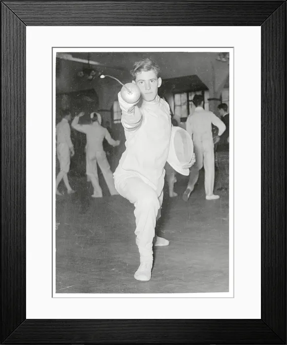 Framed Print : Earl of Coventry Fencing Framed Print : Earl of Coventry Fencing