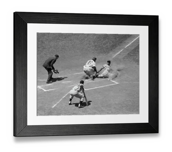 Framed Print : Catcher Tags Sliding Roberto Clemente Framed Print : Catcher Tags Sliding Roberto Clemente