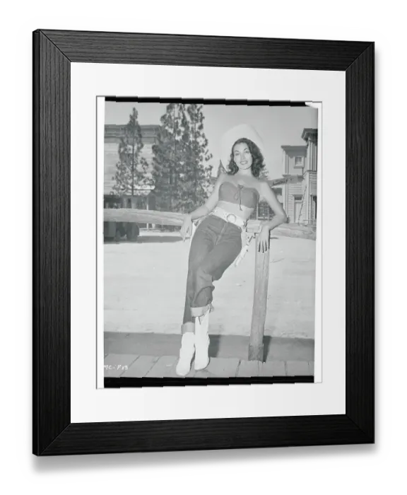 Framed Print : Portrait of Mara Corday Framed Print : Portrait of Mara Corday