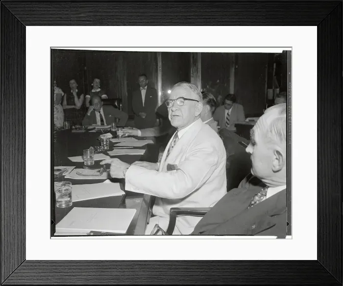 Framed Print : Alben W. Barkley Speaking at Foreign Relations Hearing Framed Print : Alben W. Barkley Speaking at Foreign Relations Hearing