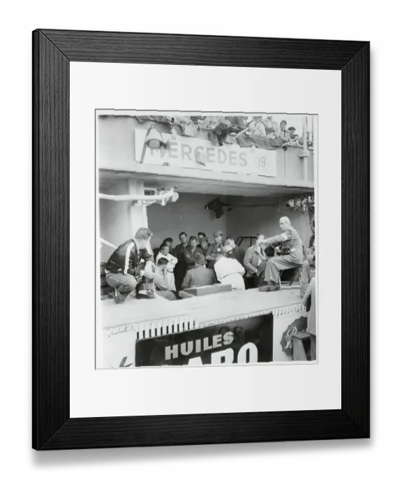 Framed Print : Mercedes Box Headquarters