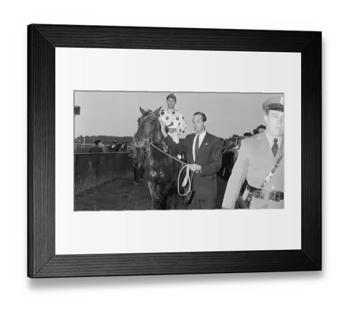 Framed Print : William Woodward Jr. Leading Nashua Framed Print : William Woodward Jr. Leading Nashua