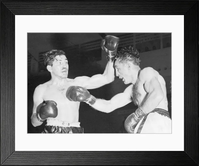 Framed Print : Carmen Basilio and Tony DeMarco Fighting Framed Print : Carmen Basilio and Tony DeMarco Fighting