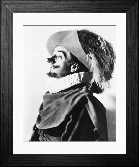 Framed Print : Profile of Walter Hampden as Pinnochio Like Character Framed Print : Profile of Walter Hampden as Pinnochio Like Character