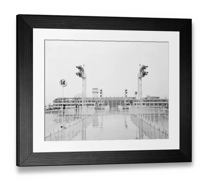 Framed Print : Main Terminal of Tokyo International Airport Framed Print : Main Terminal of Tokyo International Airport