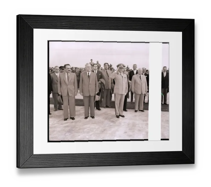 Framed Print : Soviet-Yugoslav Summit 1955 Framed Print : Soviet-Yugoslav Summit 1955