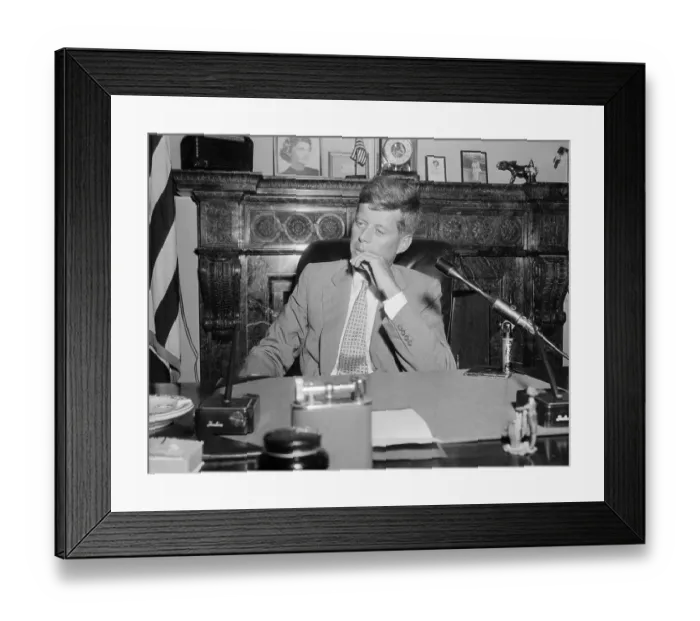 Framed Print : Senator John F. Kennedy Recovering from Surgery Framed Print : Senator John F. Kennedy Recovering from Surgery