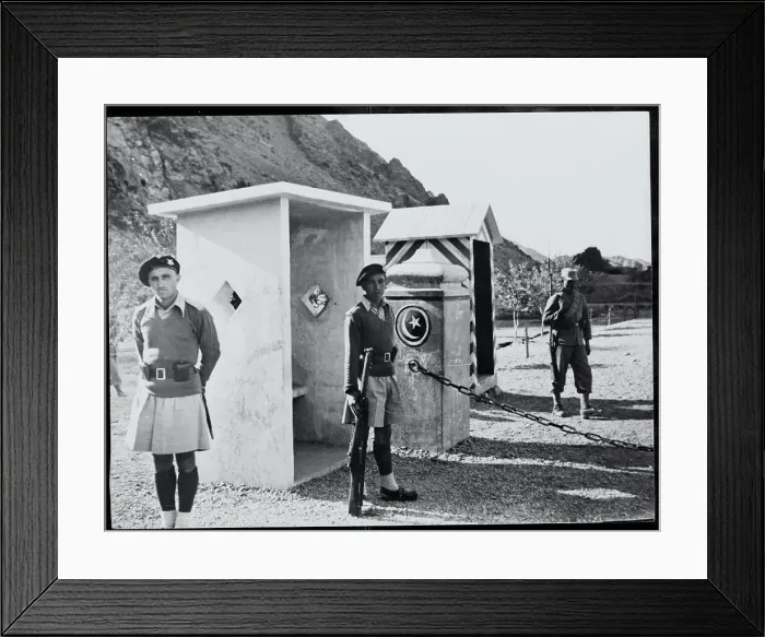 Framed Print : Pakistani Border Guards Framed Print : Pakistani Border Guards