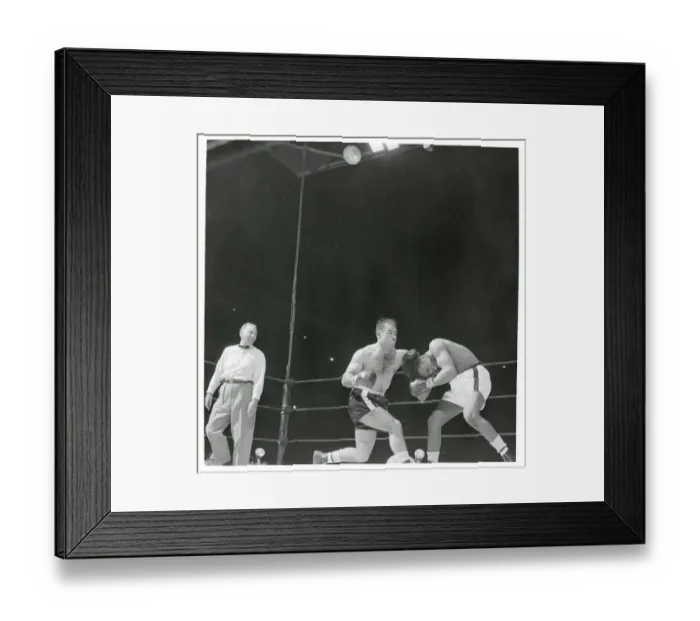 Framed Print : Ramon Fuentes Boxing Gil Turner Framed Print : Ramon Fuentes Boxing Gil Turner