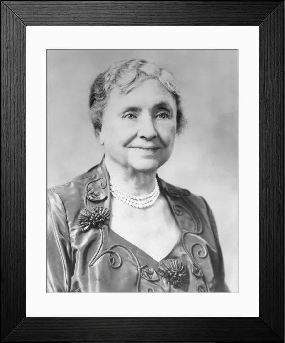 Framed Print : Author Helen Keller Framed Print : Author Helen Keller