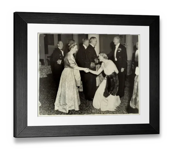 Framed Print : Swedish Royalty Meets British Aristocracy Framed Print : Swedish Royalty Meets British Aristocracy