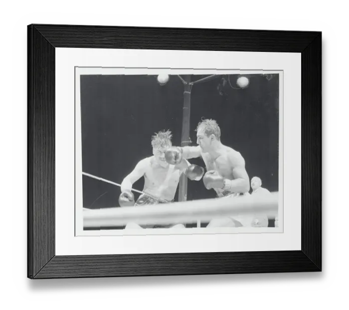 Framed Print : Rocky Marciano Boxing Don Cockell Framed Print : Rocky Marciano Boxing Don Cockell