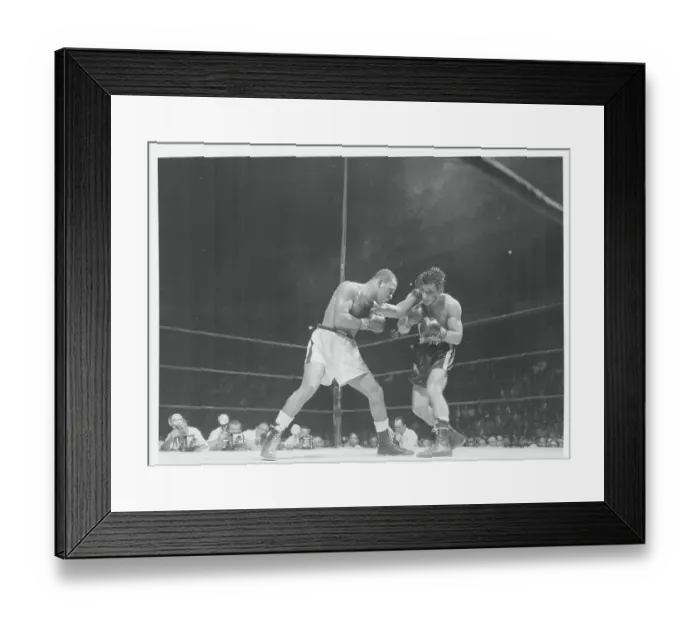 Framed Print : Ralph Jones Boxing Eduardo Lausse Framed Print : Ralph Jones Boxing Eduardo Lausse