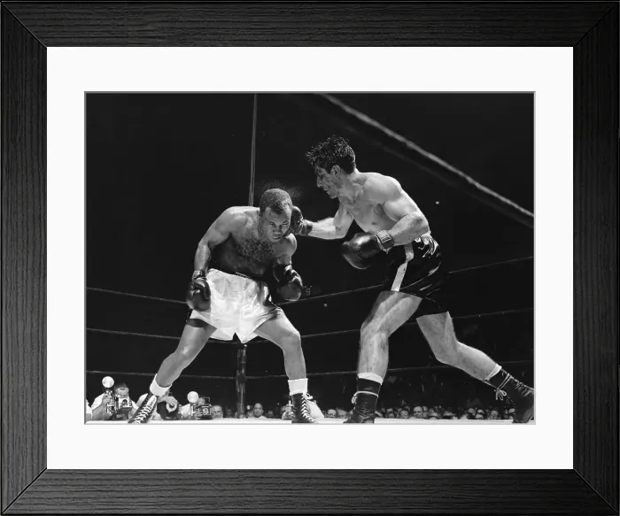 Framed Print : Eduardo Lausse Boxing Ralph Jones Framed Print : Eduardo Lausse Boxing Ralph Jones