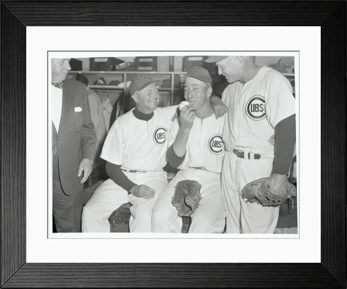 Framed Print : Sam Jones with Fellow Baseball Players Framed Print : Sam Jones with Fellow Baseball Players