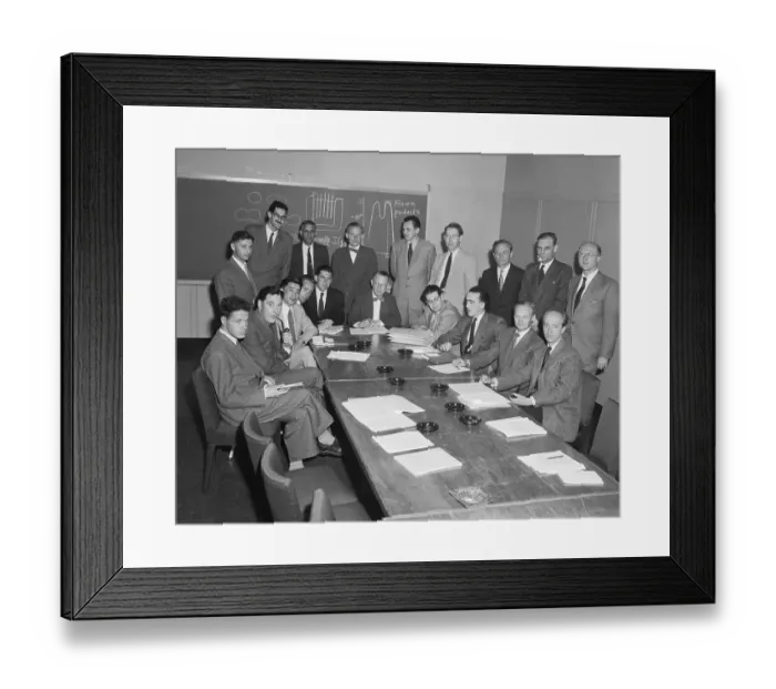 Framed Print : Walter G. Whitman Meeting with Political Leaders Framed Print : Walter G. Whitman Meeting with Political Leaders