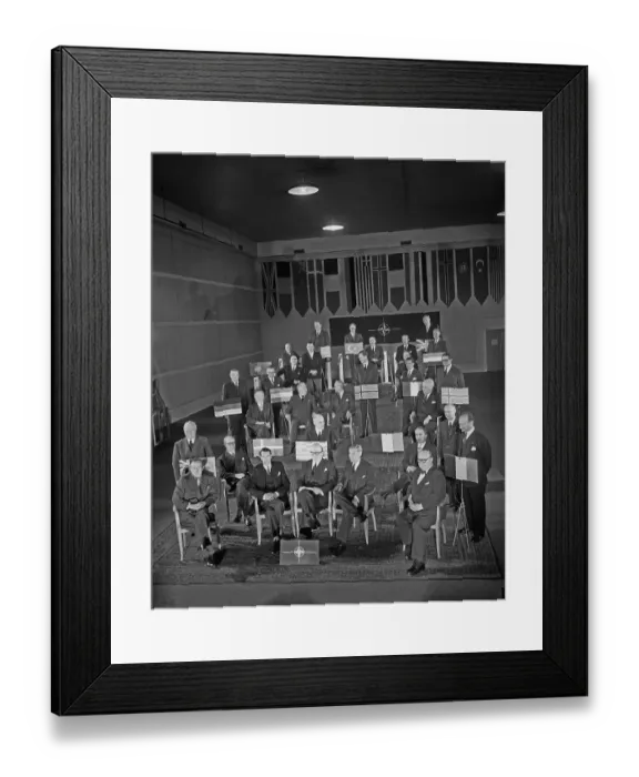 Framed Print : Council Members of NATO Framed Print : Council Members of NATO