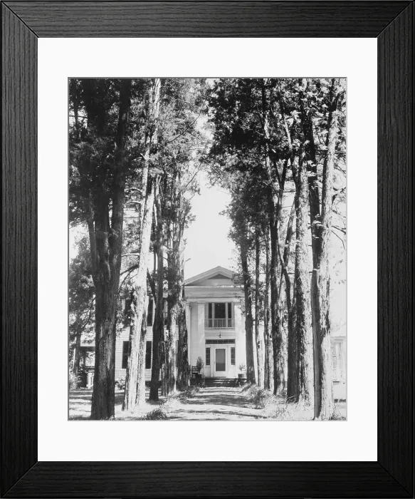 Framed Print : Exterior of House Belonging to Author William Faulkner Framed Print : Exterior of House Belonging to Author William Faulkner