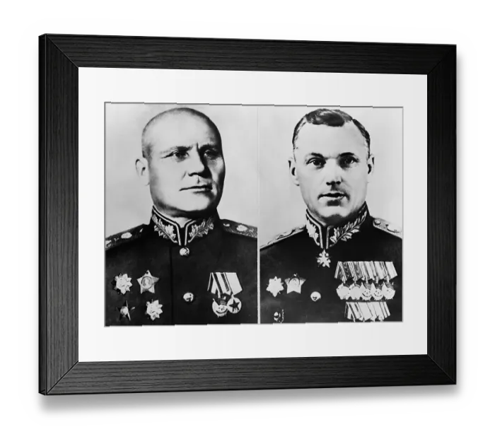 Framed Print : Marshal Konstantin Rokossovsky Framed Print : Marshal Konstantin Rokossovsky