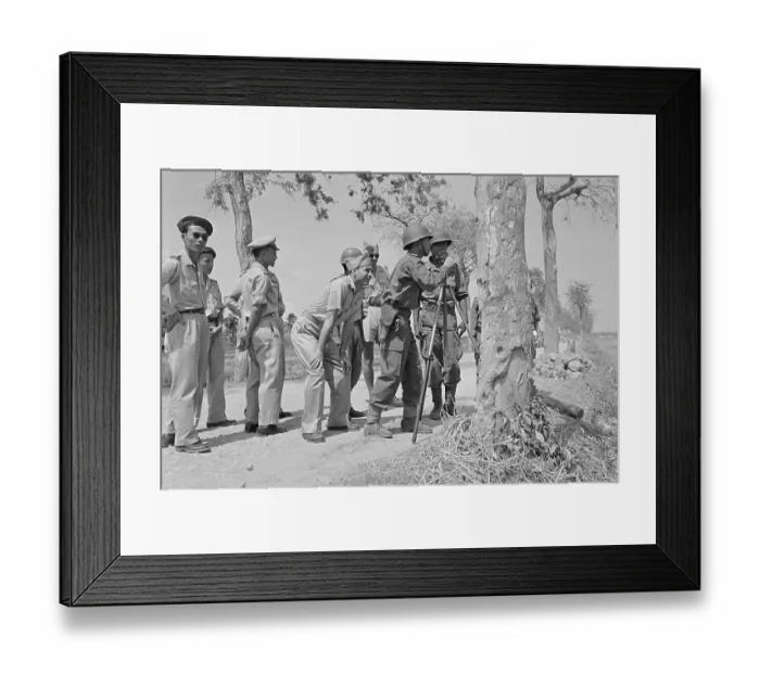 Framed Print : Colonel Philip Cibotti Training Vietnamese Troops Framed Print : Colonel Philip Cibotti Training Vietnamese Troops